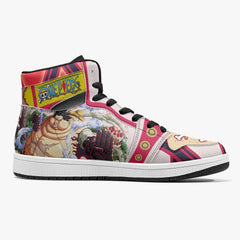 Monkey D. Luffy Gear 4th Tank Man One Piece Mid 1 Basketball Shoes