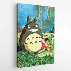 My Neighbor Totoro Studio Ghibli Canvas Print Wall Art - Kurodrip