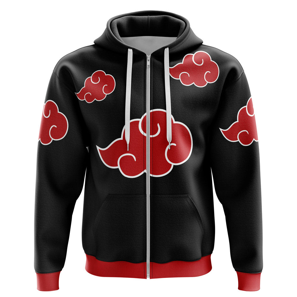 Naruto Akatsuki Zip Hoodie Jacket