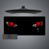 Naruto Sharingan Eyes Size Gaming Mouse Pad - Kurodrip