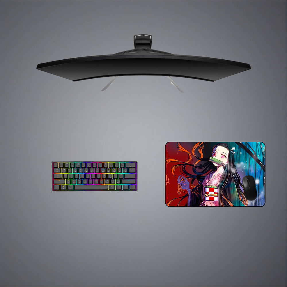 Nezuko Demon Design M-XXL Size Gaming Mouse Pad Computer Desk Mat - Kurodrip