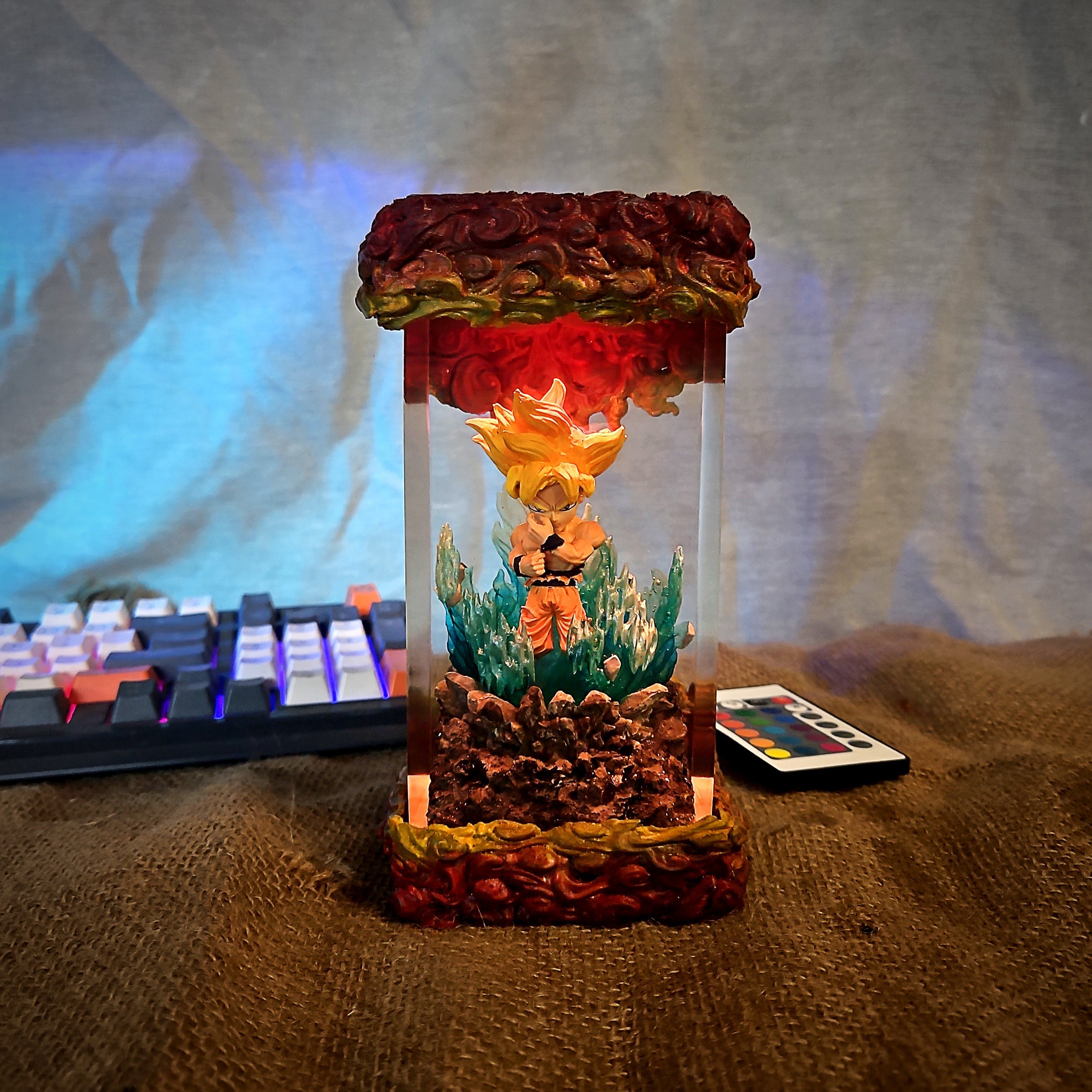GOKU - DRAGONBALL Handmade Night Lights - Kurodrip