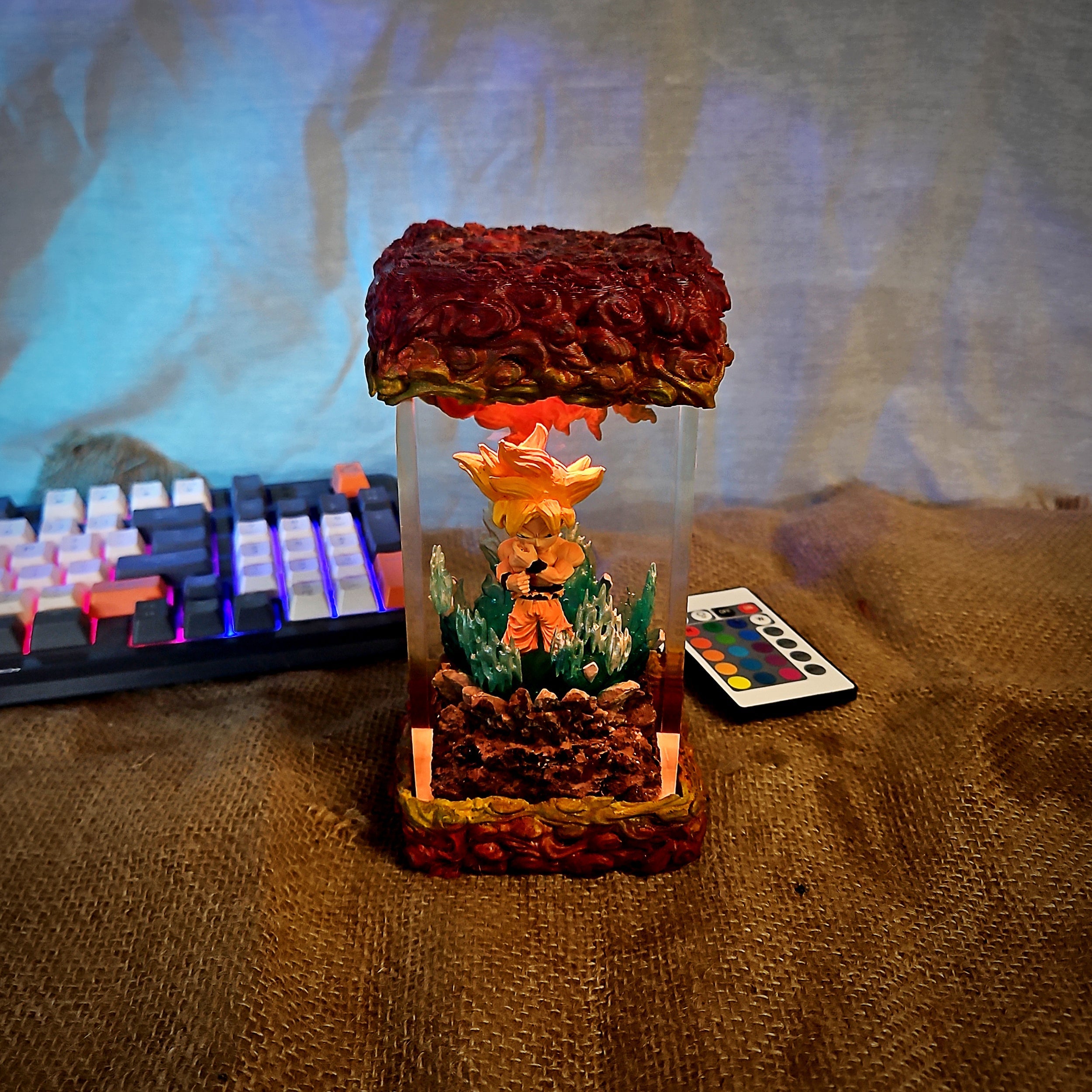 GOKU - DRAGONBALL Handmade Night Lights - Kurodrip