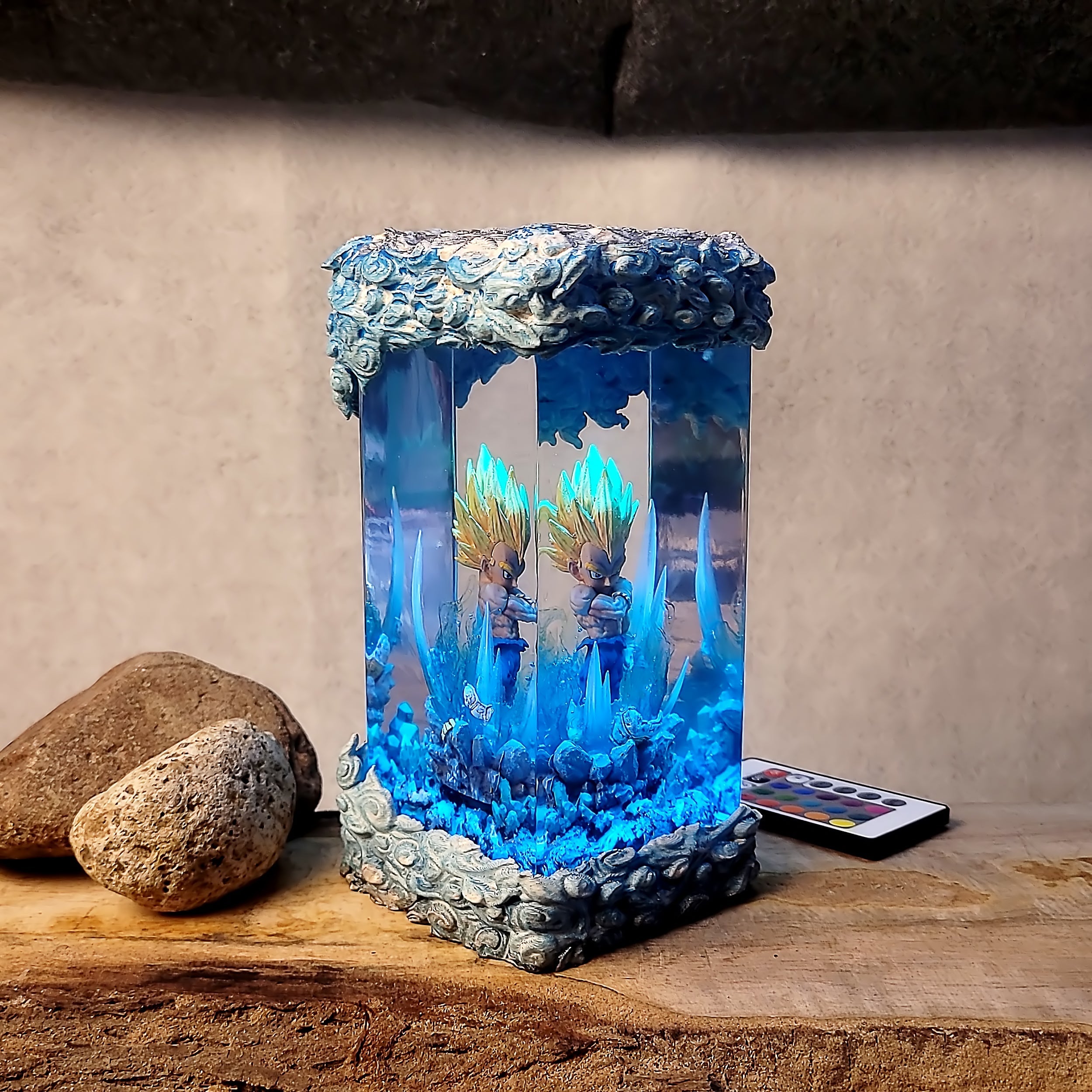 VEGETA - DRAGONBALL Handmade Night Lights - Kurodrip