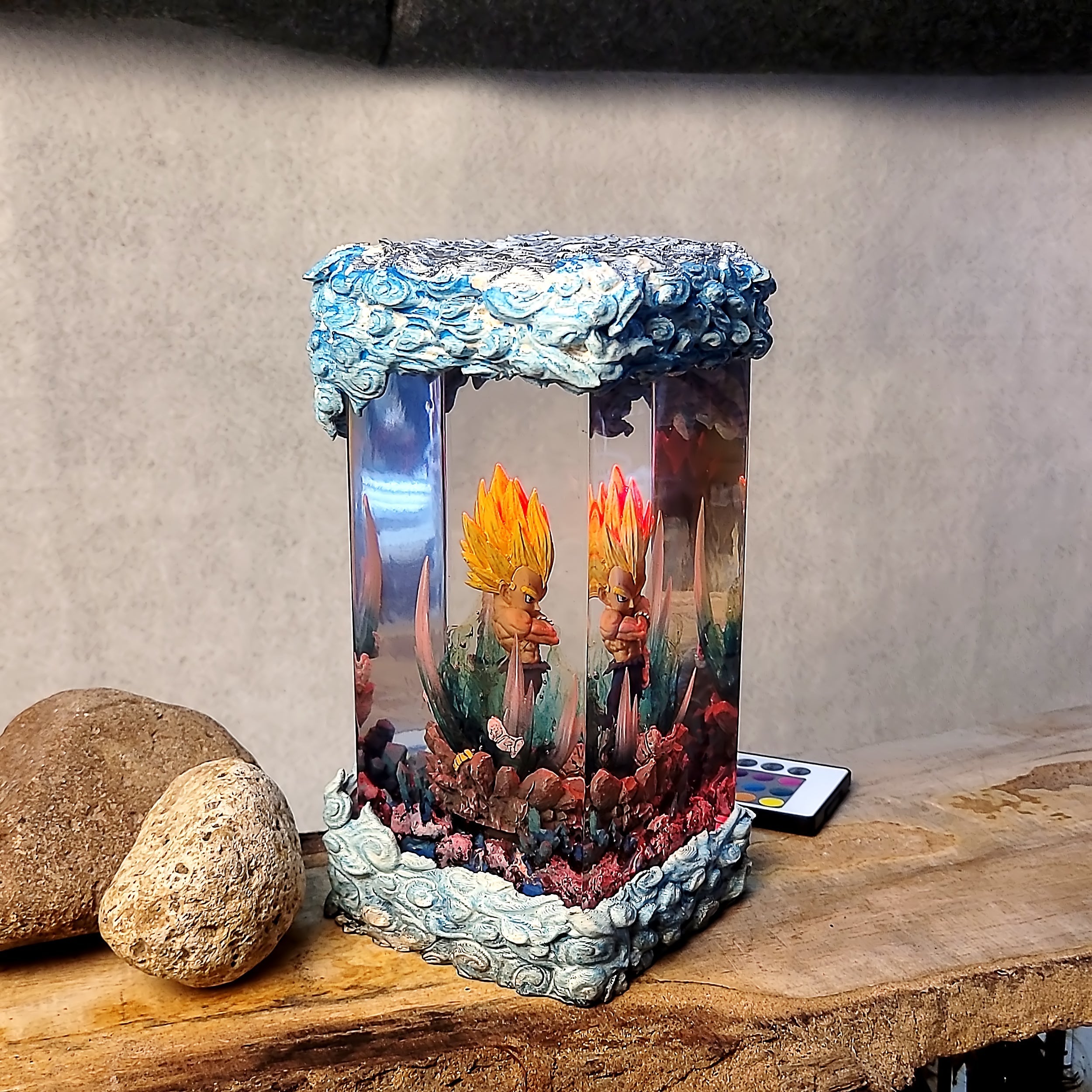 VEGETA - DRAGONBALL Handmade Night Lights - Kurodrip