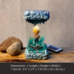 VEGETA - DRAGONBALL Handmade Night Lights - Kurodrip