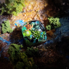 Kurodrip "Coral" A Coral Reef Resin Keycap - Kurodrip