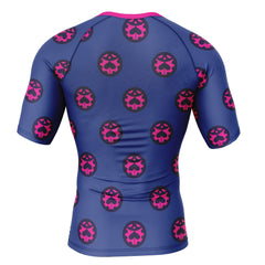 Giorno Giovanna Manga Jojo's Bizarre Adventure Short Sleeve Rash Guard Compression Shirt