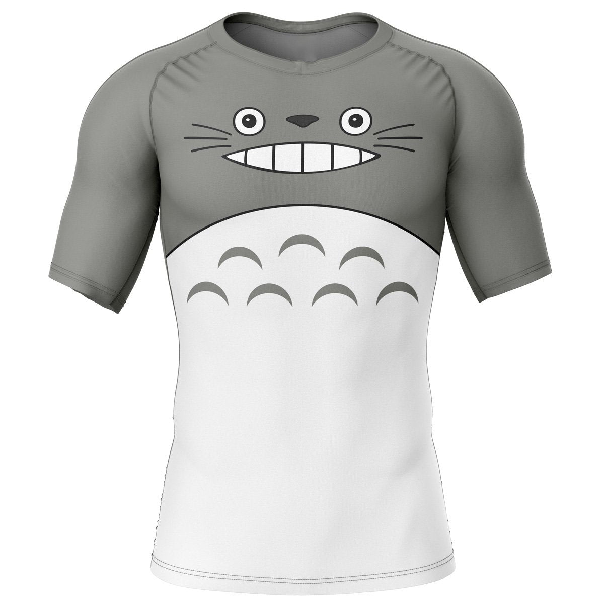 My Neighbor Totoro Short Sleeve Rash Guard Compression Shirt