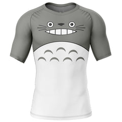 My Neighbor Totoro Short Sleeve Rash Guard Compression Shirt