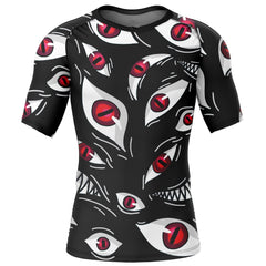 Pride Full Metal Alchemist Short Sleeve Rash Guard Compression Shirt