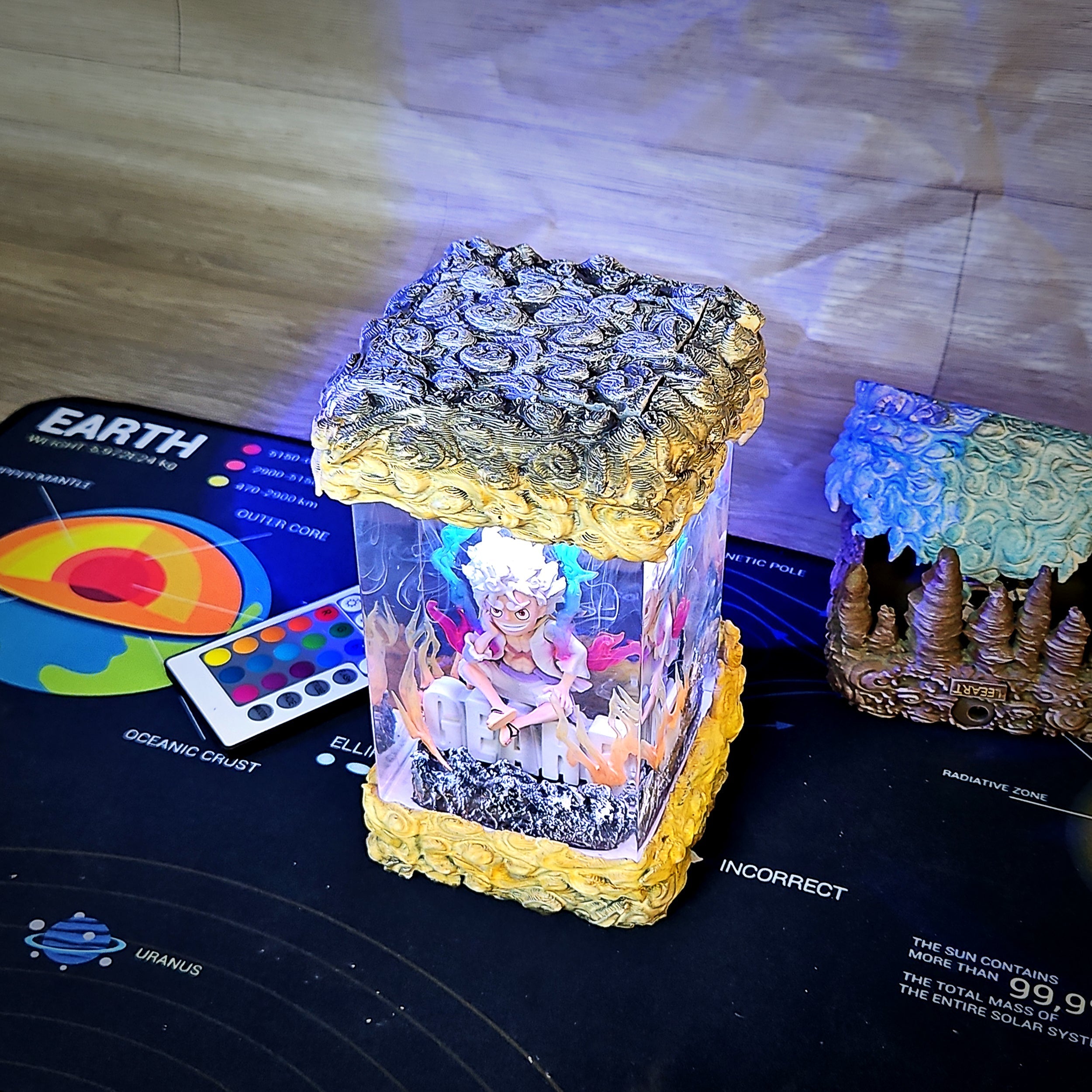 One Piece - LUFFY G5 Sit Handmade Night Lights - Kurodrip
