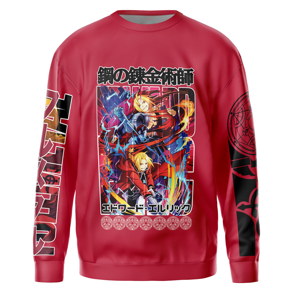 Edward Elric Fullmetal Alchemist" Streetwear Sweatshirt