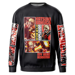 Katsuki Bakugo My Hero Academia Streetwear Sweatshirt