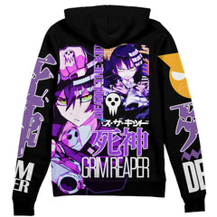 Death the Kid Soul Eater" Streetwear Zip Hoodie Jacket