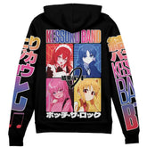 Kessoku Band Bocchi the Rock" Streetwear Zip Hoodie Jacket