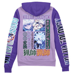 Killua Zoldyck Hunter x Hunter Streetwear Zip Hoodie Jacket