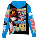 Shinra Kusakabe Fire Force" Streetwear Zip Hoodie Jacket