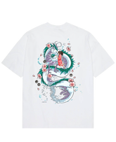 "Haku & Chihiro - Spirited Away" Oversize T-Shirt