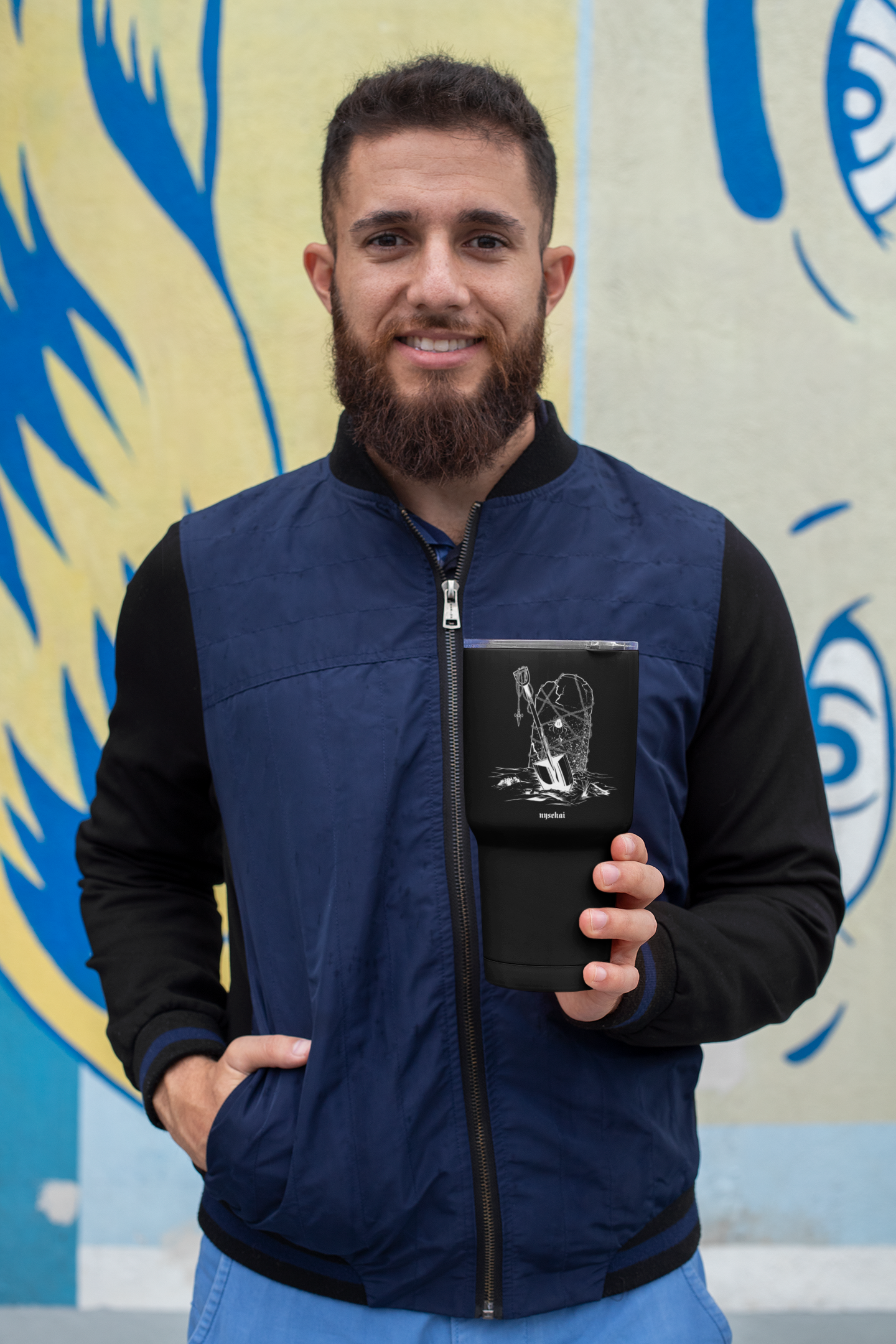 Kurapika X Gravestone - Hunter X Hunter Tumbler - Kurodrip