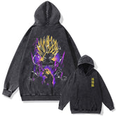 Kurodrip "Gohan" 2-Sided Vintage Oversized Hoodie