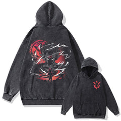 Kurodrip "Vegeta" 2-Sided Vintage Oversized Hoodie