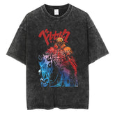Kurodrip "Skull Knight V2" Vintage Oversized T Shirt