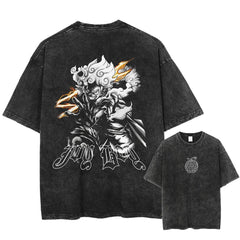 Kurodrip "Sun God" 2-Sided Vintage Oversized T Shirt