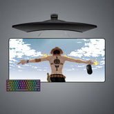 One Piece Ace Size Gaming Mouse Pad,