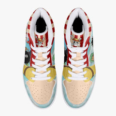 One Piece Characters Mid 1 Basketball Shoes