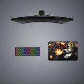 One Punch Man Genos Design M-XXL Size Gaming Mouse Pad, Computer Desk Mat