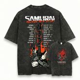 Heavy Rock Band Reunion Tour Guitar Flames T-Shirt