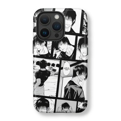 Kurodrip Toji Fushiguro Jujutsu Kaisen Manga Panel Collage I Go By Fushiguro Now Quote Multi Scene Protective Phone Case