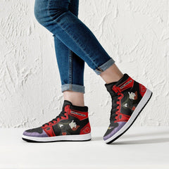 Orochimaru Red Cloud Ninja Mid 1 Basketball Shoes