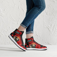 Pain Nagato Red Cloud Ninja Mid 1 Basketball Shoes