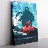 Porco Rosso Studio Ghibli Canvas Print Wall Art - Kurodrip