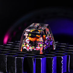 Pumpkin Halloween Keycaps - Kurodrip