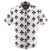 Sasuke Uchiha Naruto Button Up Hawaiian Shirt