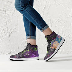 Shinji Ikari Eva Unit 01 Neon Genesis Evangelion Mid 1 Basketball Shoes
