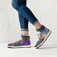 Shinji Ikari Eva Unit 01 Neon Genesis Evangelion Mid 1 Basketball Shoes