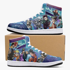 Shonen Classic vs Next Gen V2 Mid 1 Basketball Shoes
