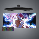 Goku Ultra Instinct Size Gaming Mouse Pad - Kurodrip