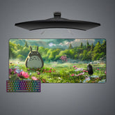 Totoro Meadow Size Gaming Mouse Pad,