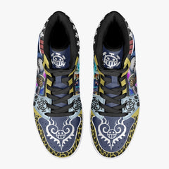 Trafalgar D. Law Onigashima One Piece Mid 1 Basketball Shoes