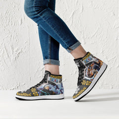 Trafalgar D. Law Timeskip One Piece Mid 1 Basketball Shoes