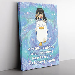 Trippy Cosmic Elizabeth Gintama Canvas Print Wall Art - Kurodrip