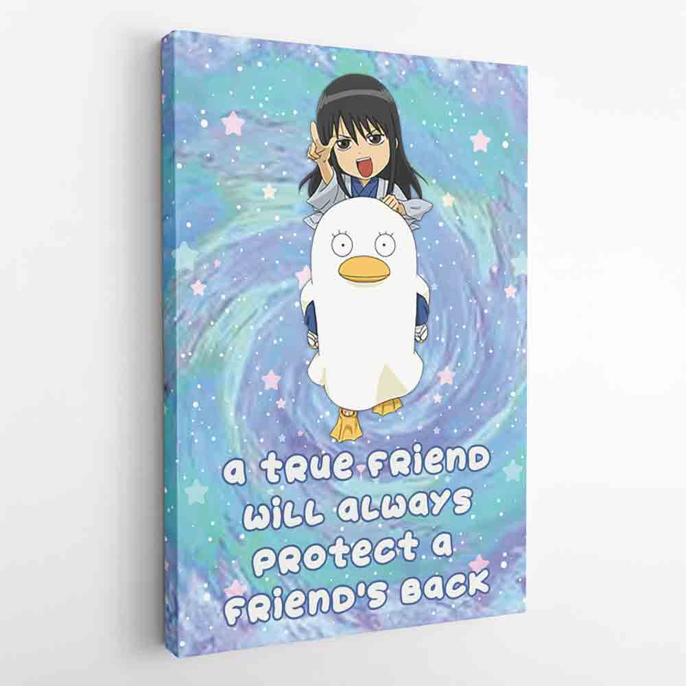 Trippy Cosmic Elizabeth Gintama Canvas Print Wall Art - Kurodrip