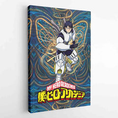 Trippy Engine Ida Tenya My Hero Academia Canvas Print Wall Art - Kurodrip