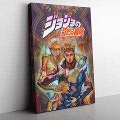 Trippy Giorno Giovanna Golden Wind Jojo's Bizarre Adventure Canvas Print Wall Art - Kurodrip