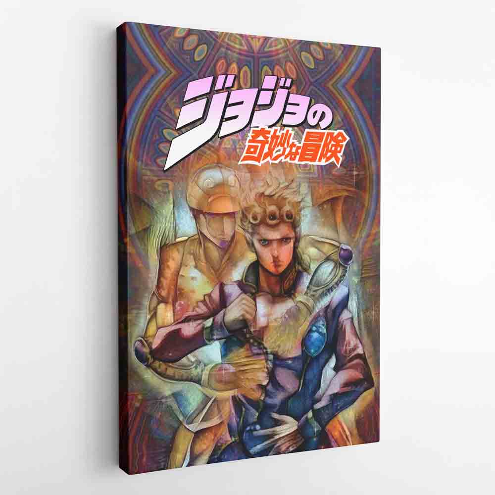 Trippy Giorno Giovanna Golden Wind Jojo's Bizarre Adventure Canvas Print Wall Art - Kurodrip